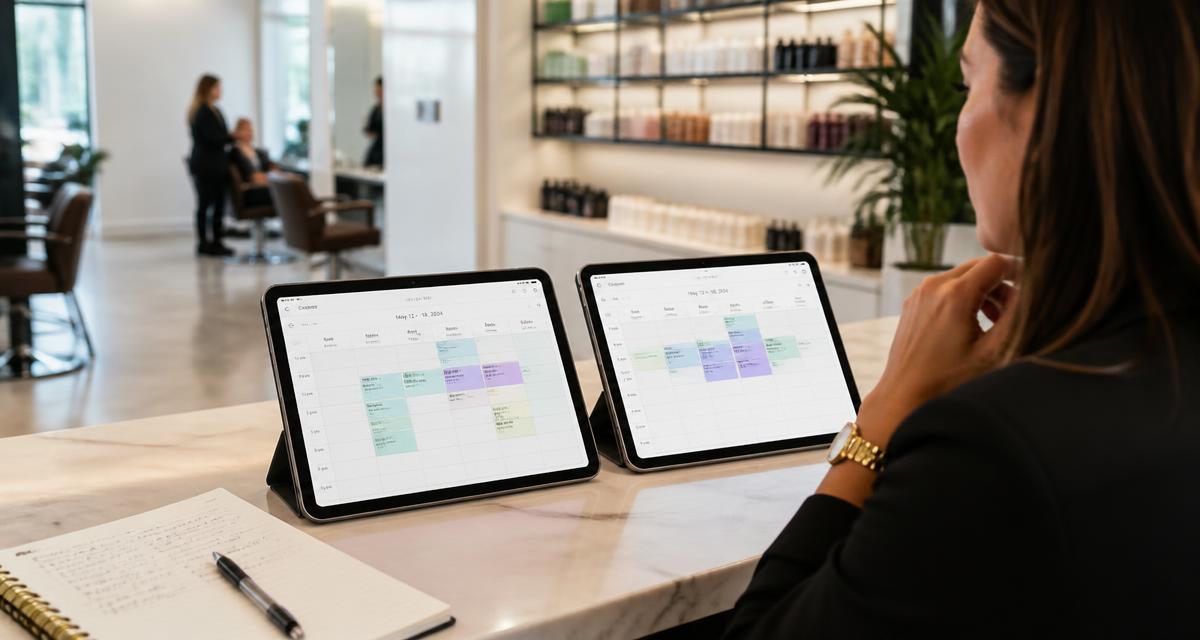 Comparing booking systems side by side: the calendars look similar, the economics don't.